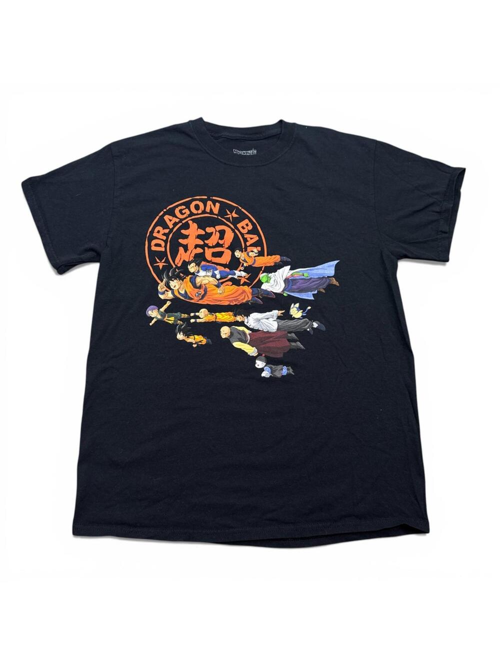 Dragon Ball Z DBZ T Shirt Adult Size Medium Black Vintage Style Anime Logo Tee
